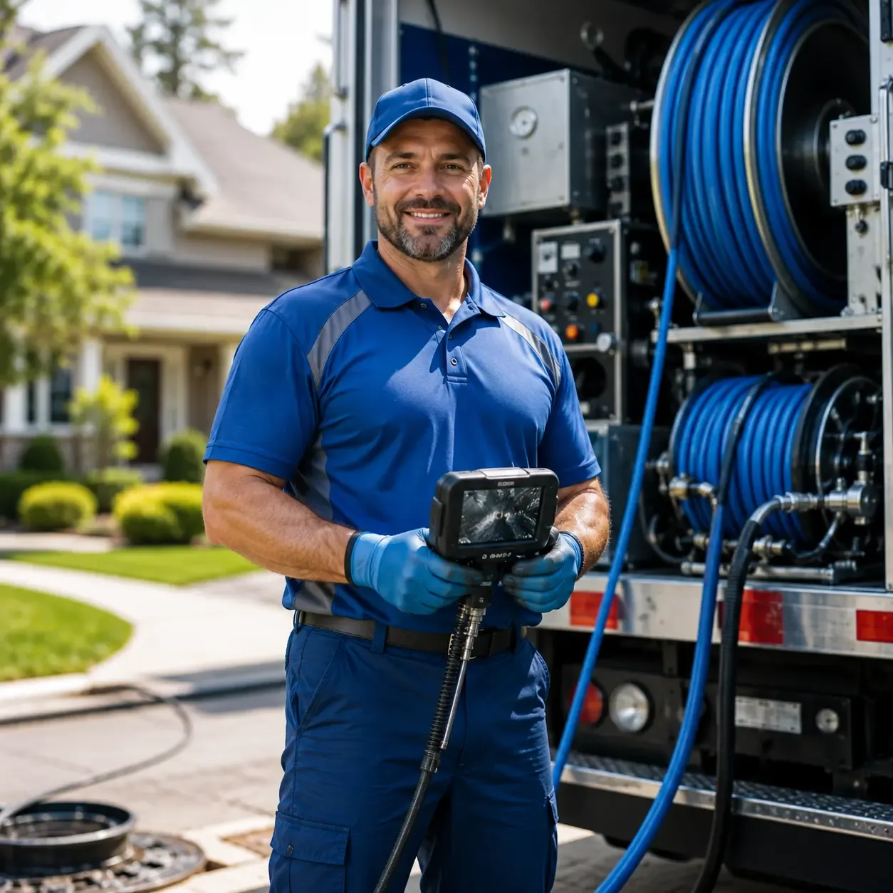 Local outdoor drain cleaning specialists in Sheldahl, IA
